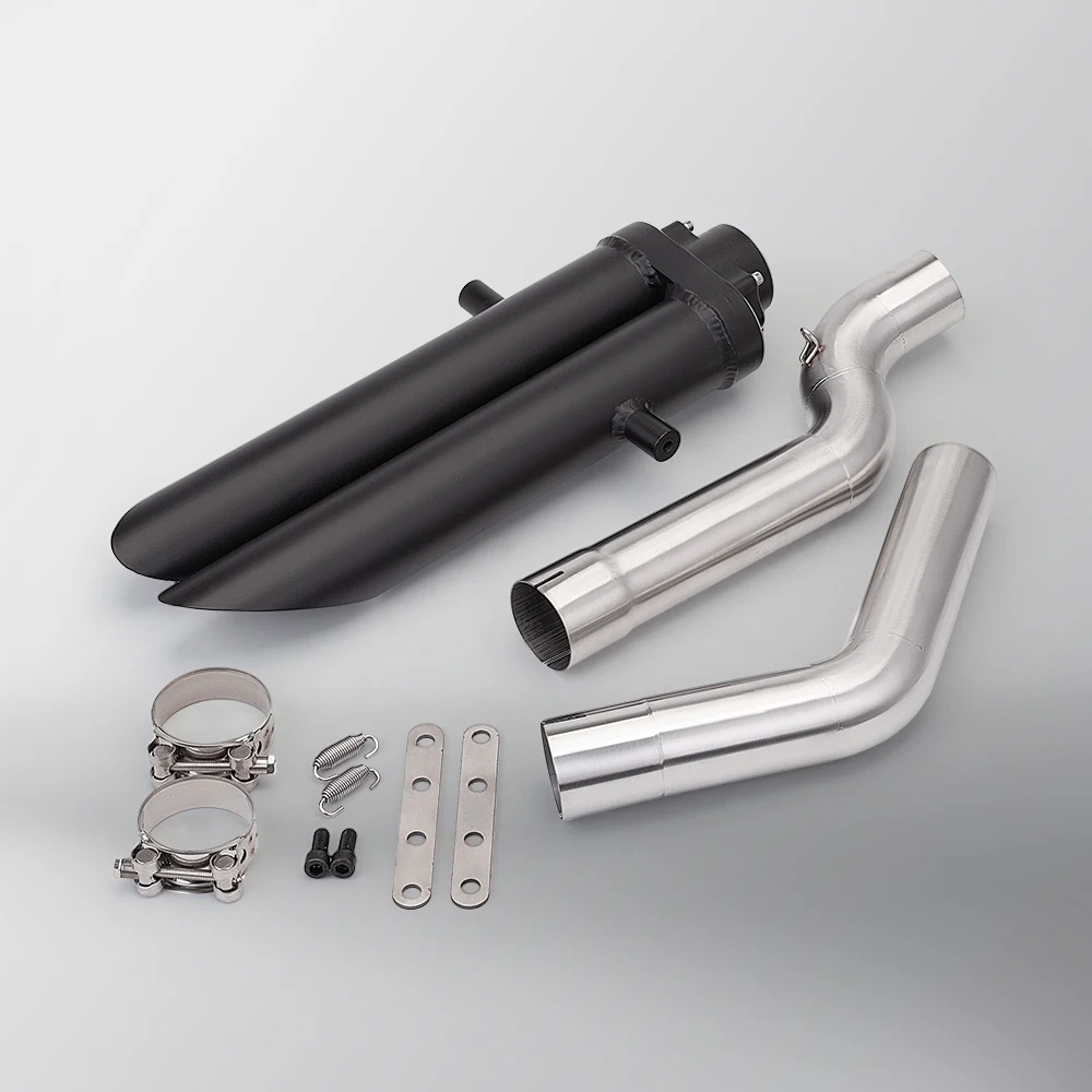 New Condition Motorcycle Exhaust Connection Pipe for CBR600RR F5 Exhaust Medium Link Pipe 2005-2017 Compatible CBR600 Muffler
